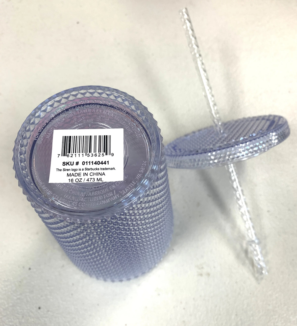 16 oz Tumbler with Straw Q192121