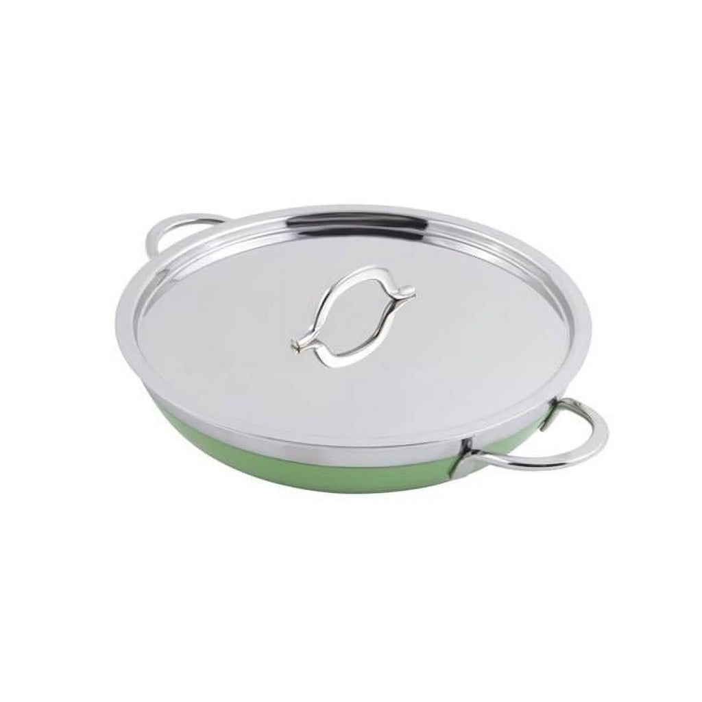 14 Inch Non-Stick Fry Pan with Silicone-Coated Handle N294