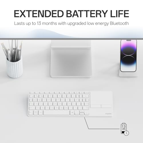 Portable Wireless Keyboard with Touchpad N431107