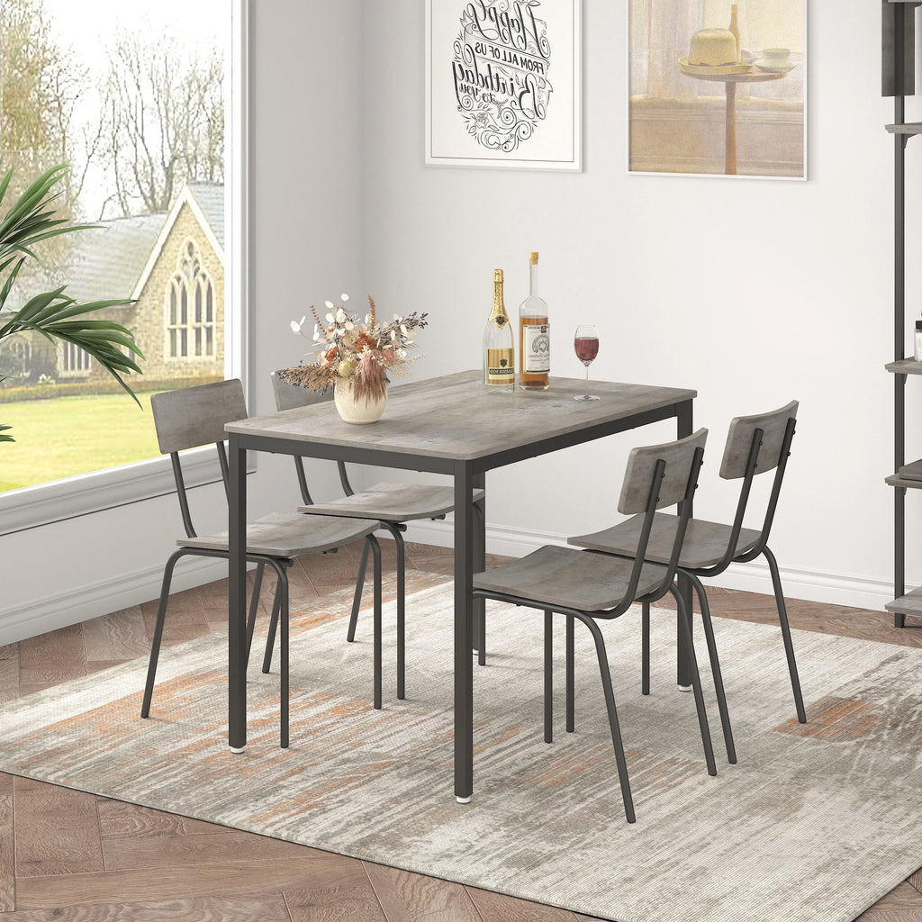 5-Piece Dining Table Set with Chairs M221258