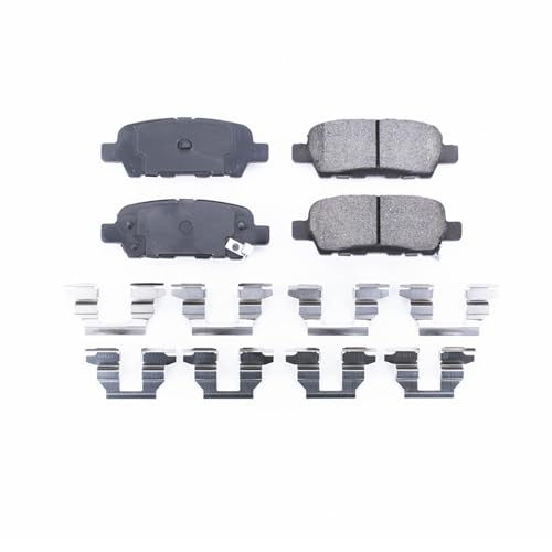 Rear Z17 Ceramic Brake Pads with Hardware Z2534