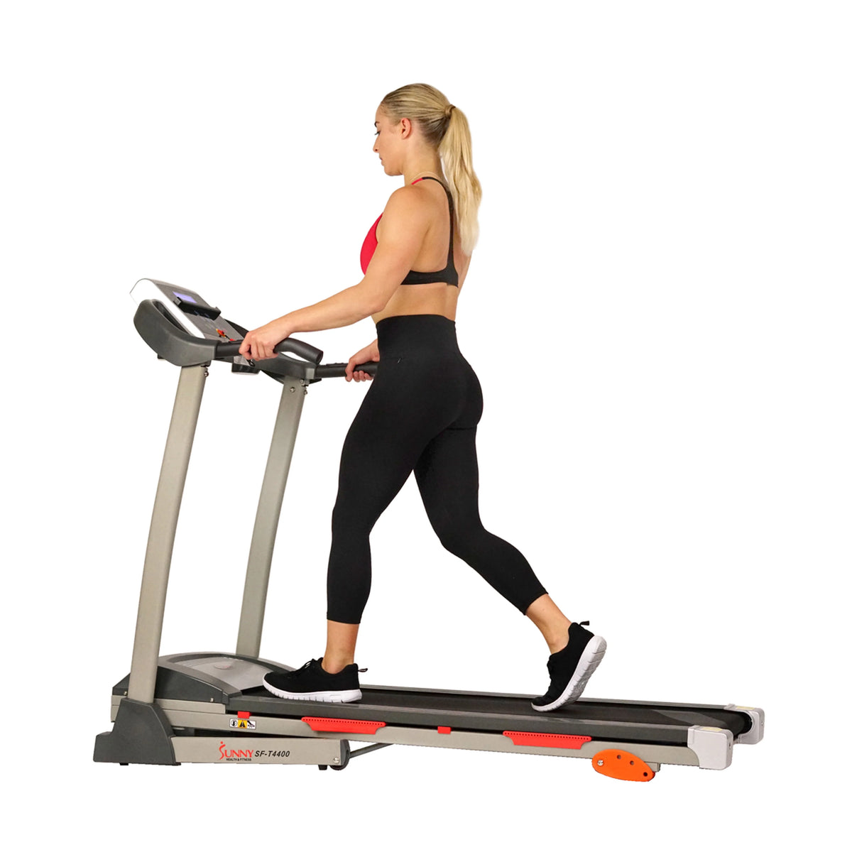 Folding Treadmill with Manual Incline and Pulse Sensors D34150