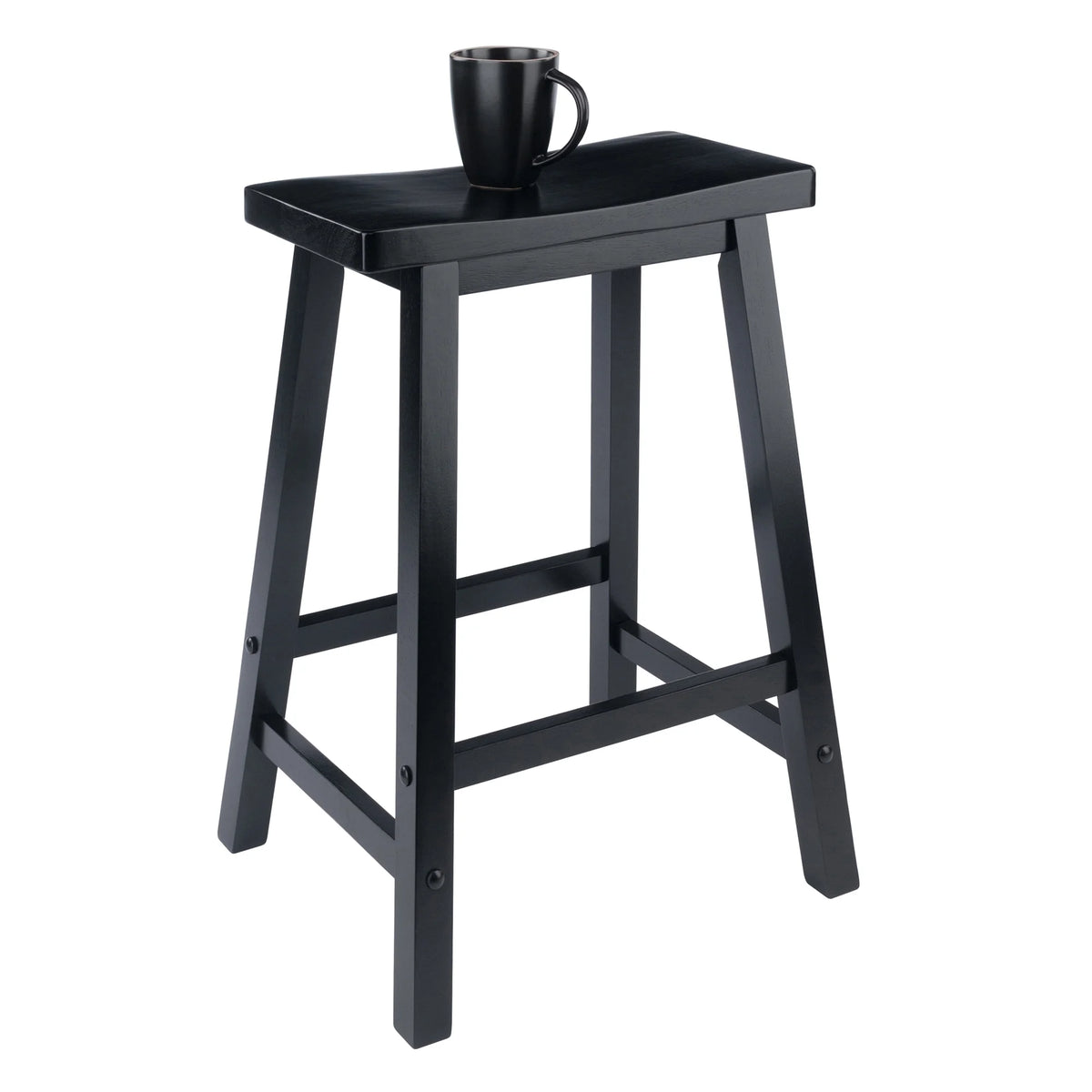 Black 24" Counter Stool N140