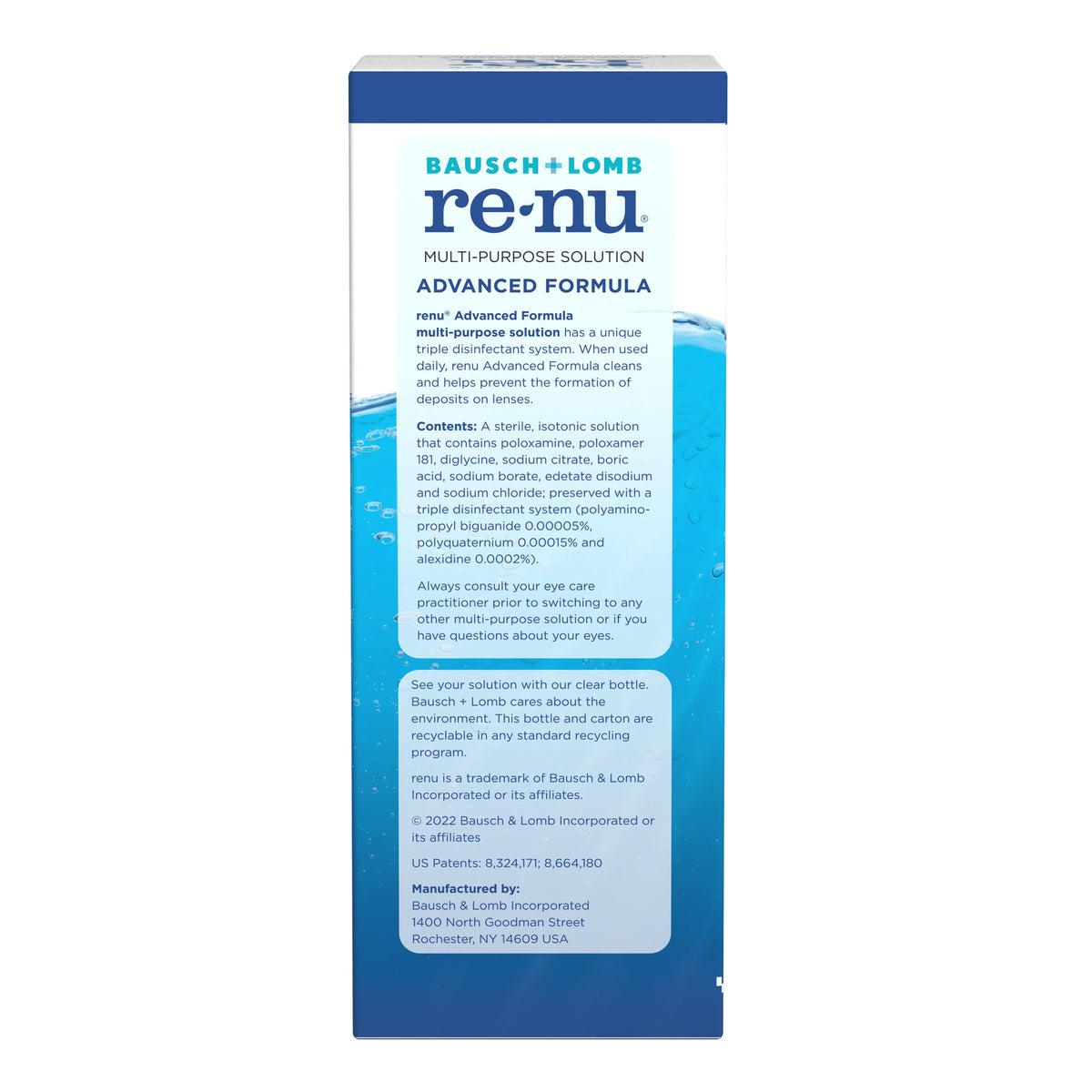 Contact Lens Solution 12 fl oz M166435