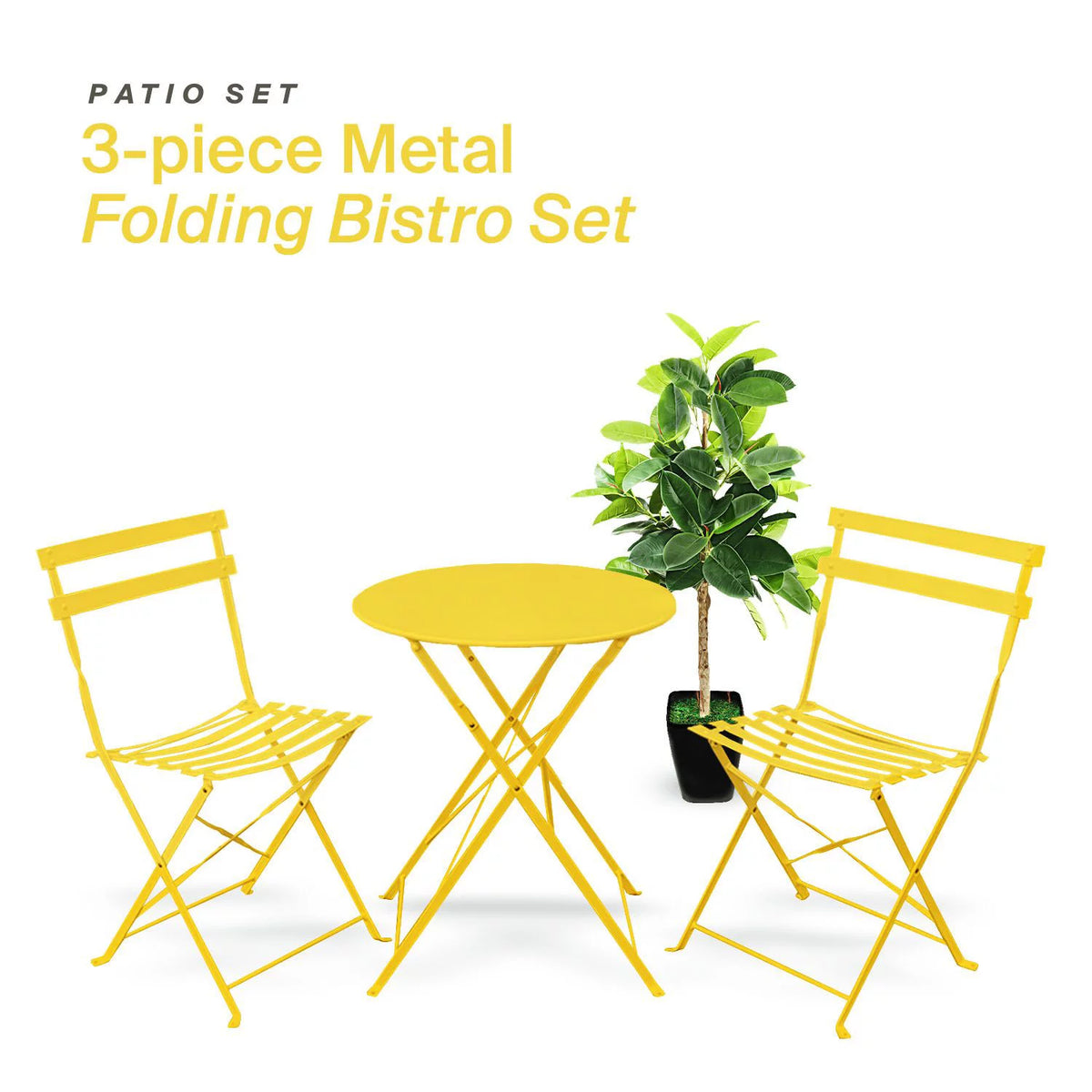 3 Piece Portable Porch Furniture Set C718326