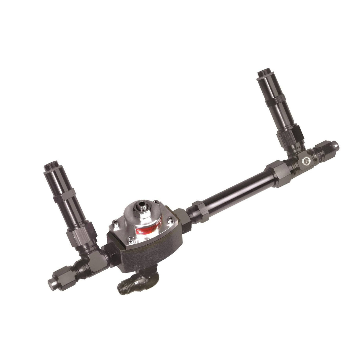 Black Carburetor Fuel Inlet Kit with Regulator B329