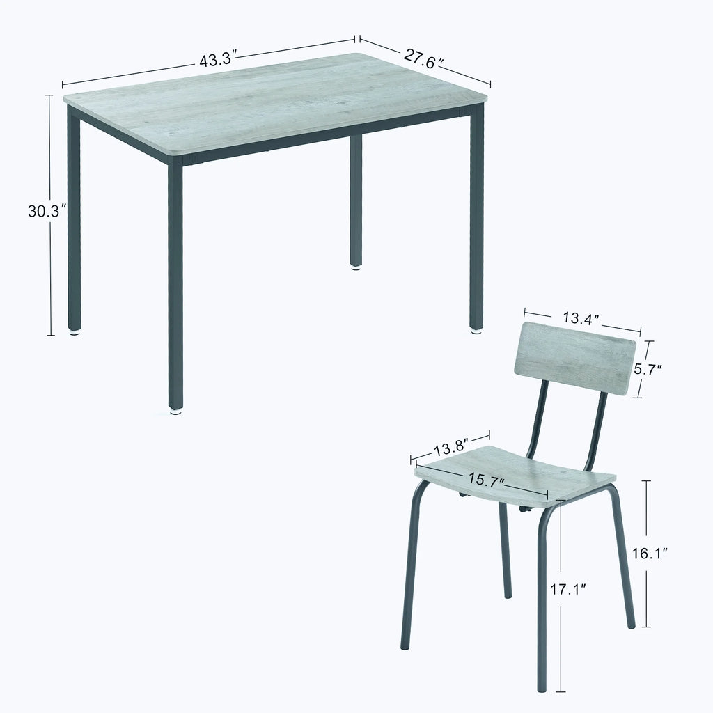 5-Piece Dining Table Set with Chairs M221258