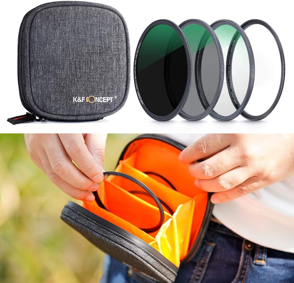72mm Magnetic Lens Filter Kit with 4 in 1 Filter Pouch B936081