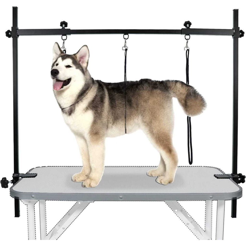 Dog Grooming Table Arm with 3 Noose and Clamp C6388