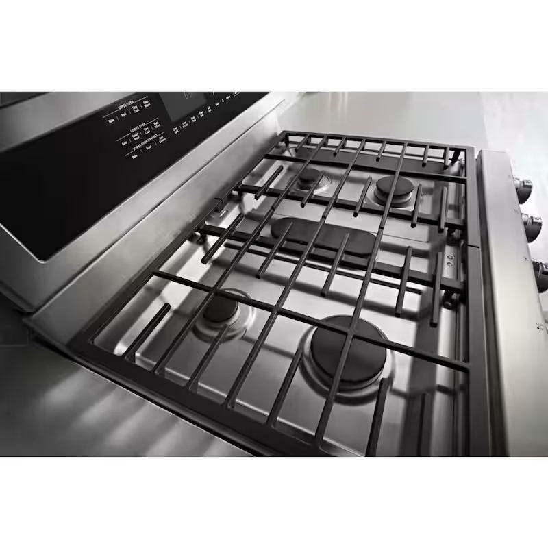 6.0 cu. ft. Double Oven Gas Range with Convection Oven in Stainless Steel V1079