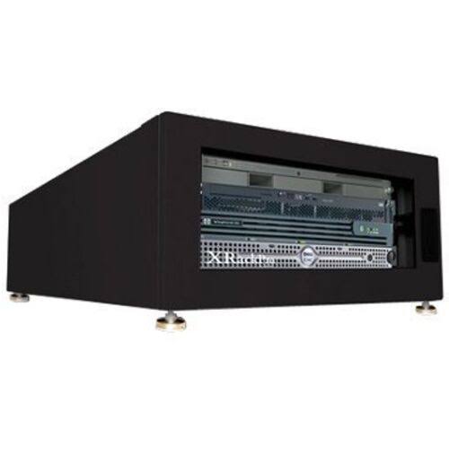 4U Noise Reduction Rack Enclosure Black N1232