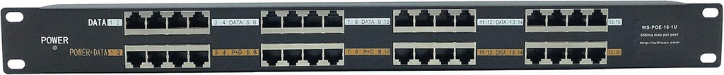 16 Port Passive PoE Injector U1574