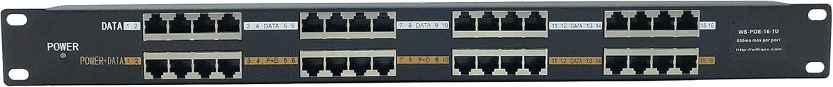 16 Port Passive PoE Injector U1574
