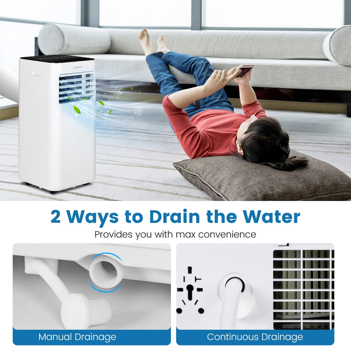10000 BTU 4-in-1 Portable Air Conditioner P20071