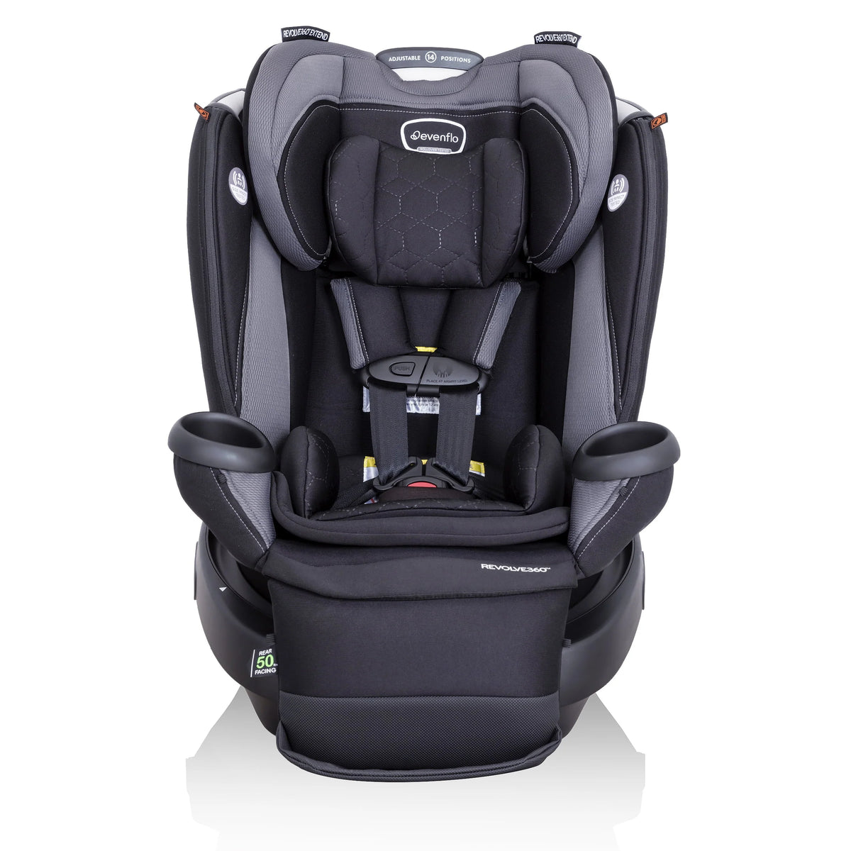 All-in-One Rotational Car Seat with Quick Clean Cover K9618