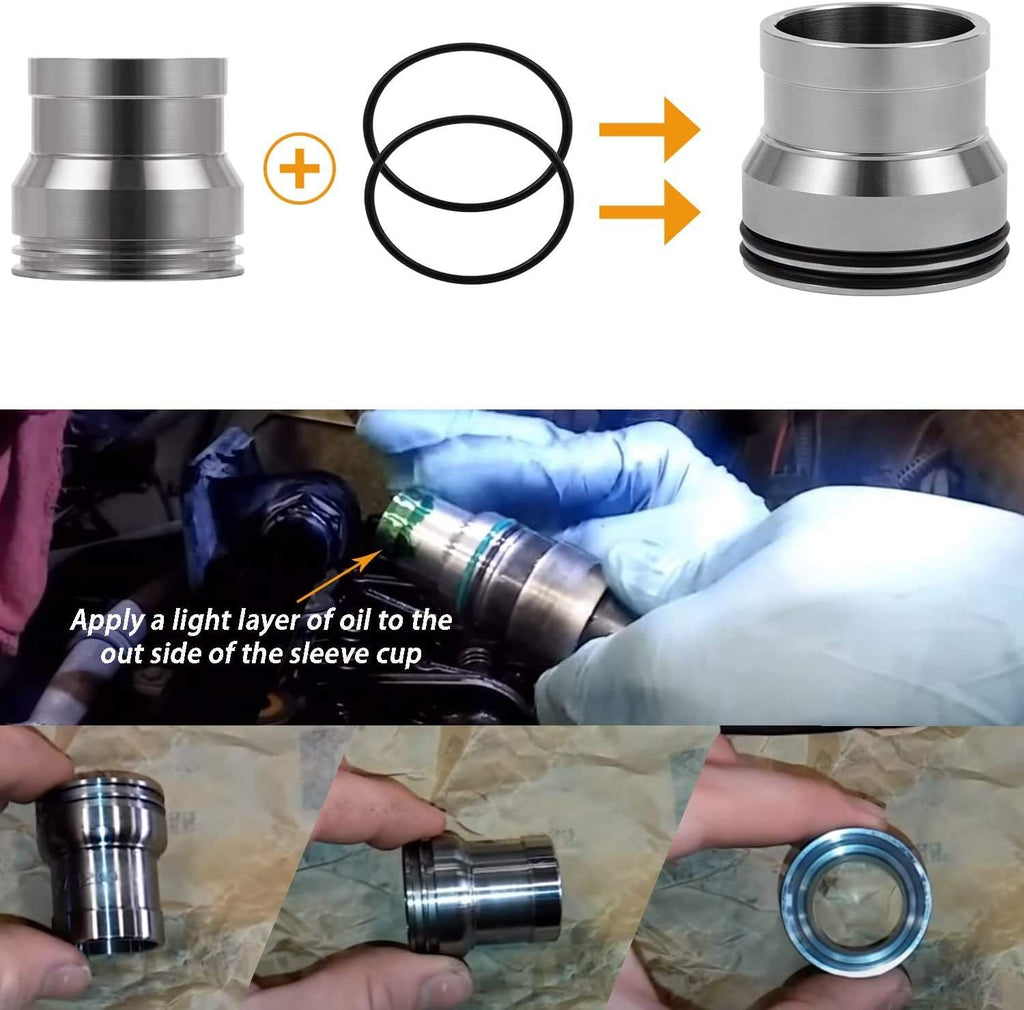 Fuel Injector Sleeve Cup Removal and Installation Tool Kit E141371
