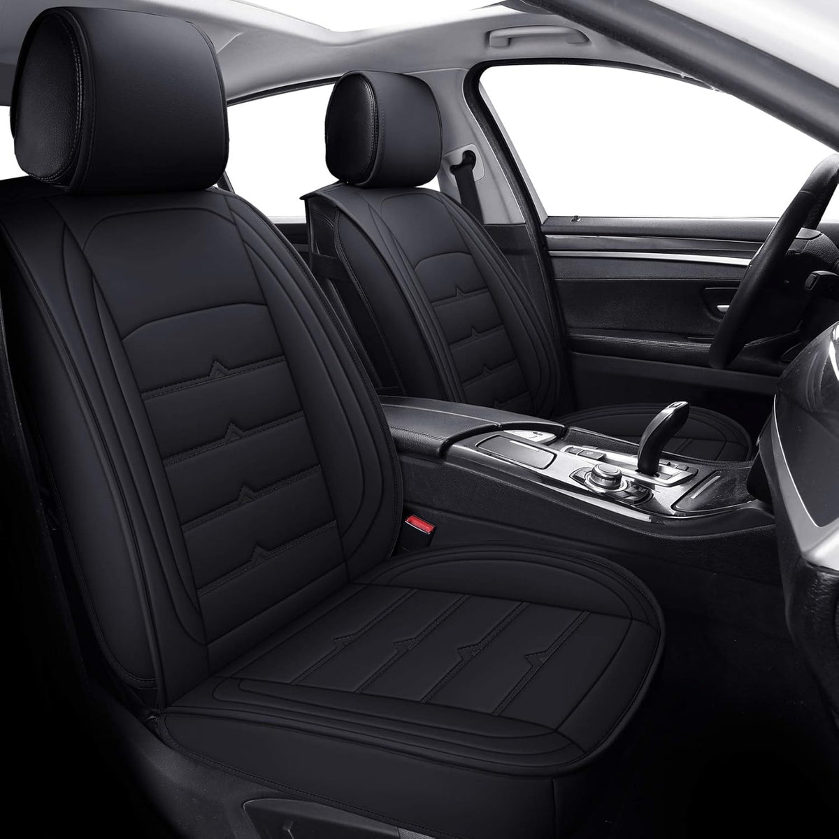 Waterproof Faux Leather Full Set Car Seat Covers P547739