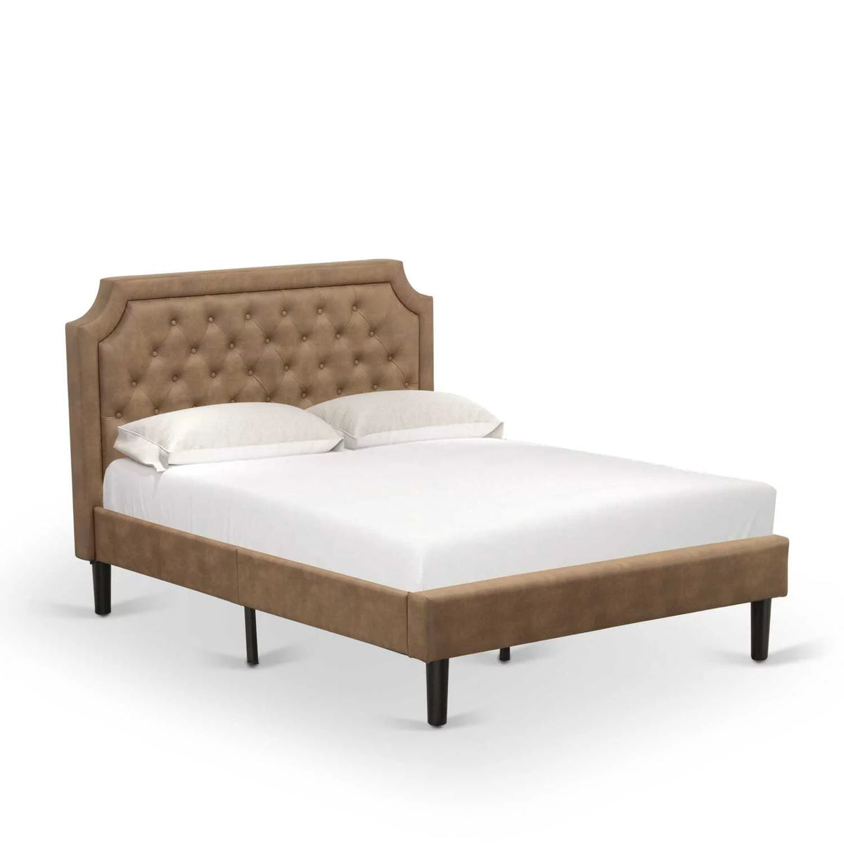 Wood Full Platform Bed C4937