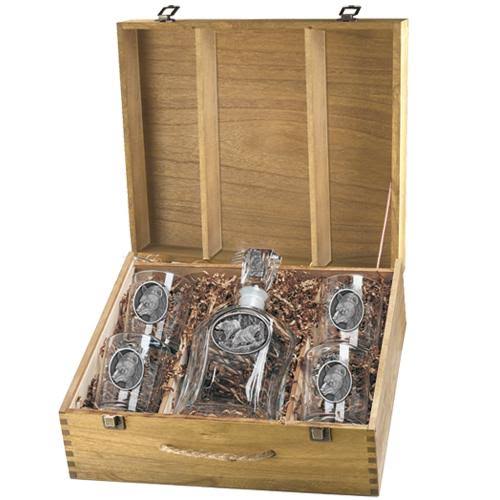 Black Bear Capitol Decanter Box Set Barware Y822701