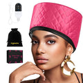 Solid Black Portable Electric Heat Cap E81109