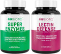 Plant Based Digestive Enzymes with Prebiotics and Probiotics 60 Capsules M52987