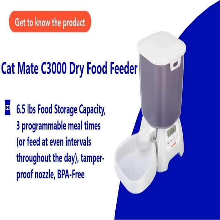 Automatic Dry Pet Food Feeder W53535