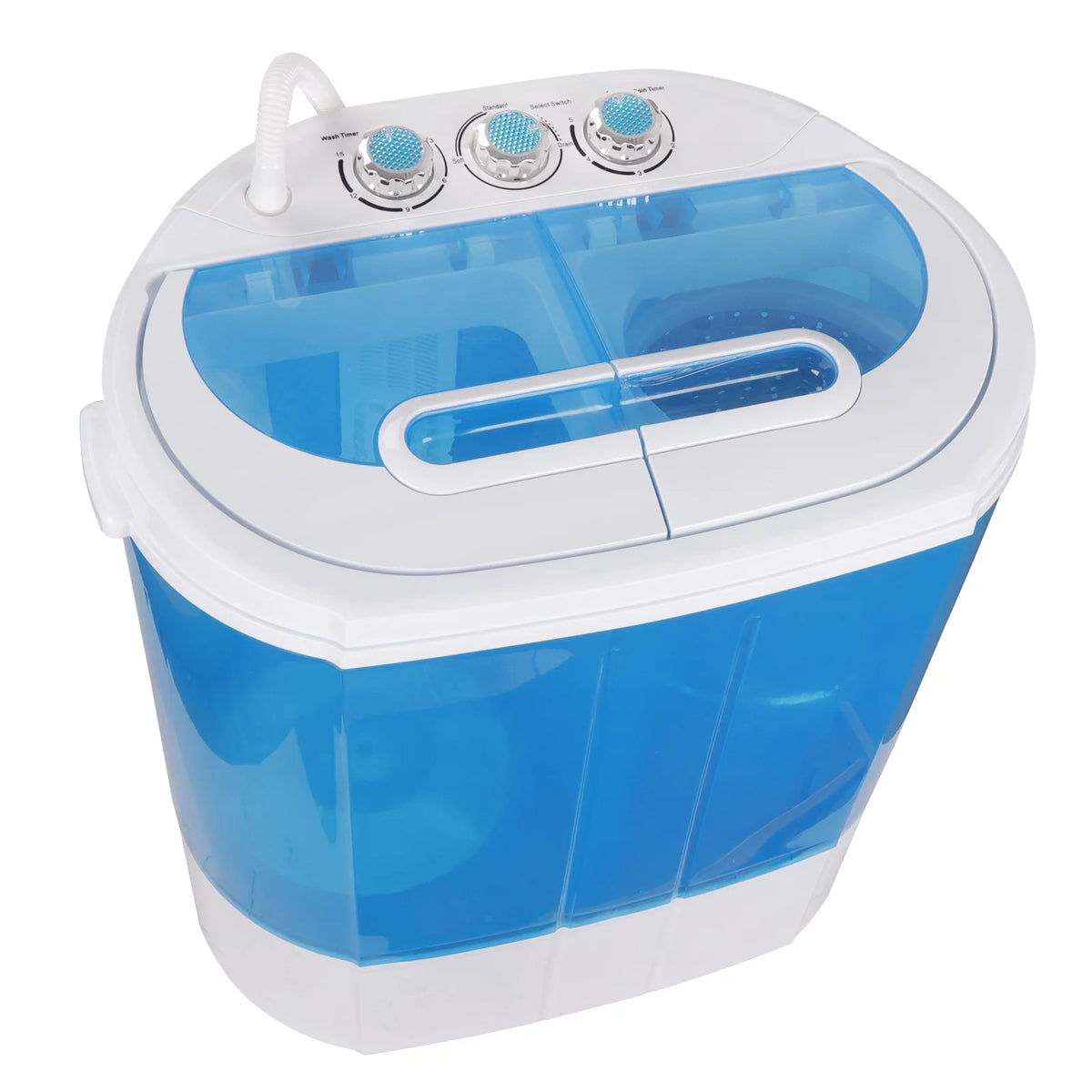 Portable Mini Twin Tub Washing Machine 9.9lbs Capacity O7184