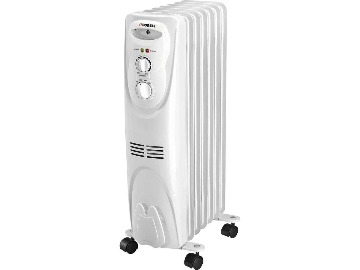 1500 Watt 3-Setting White Oil Filled Electric Heater D82749