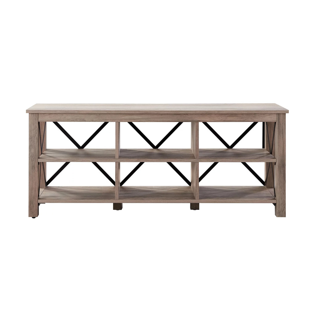 Gray Oak Rectangular TV Stand U522387