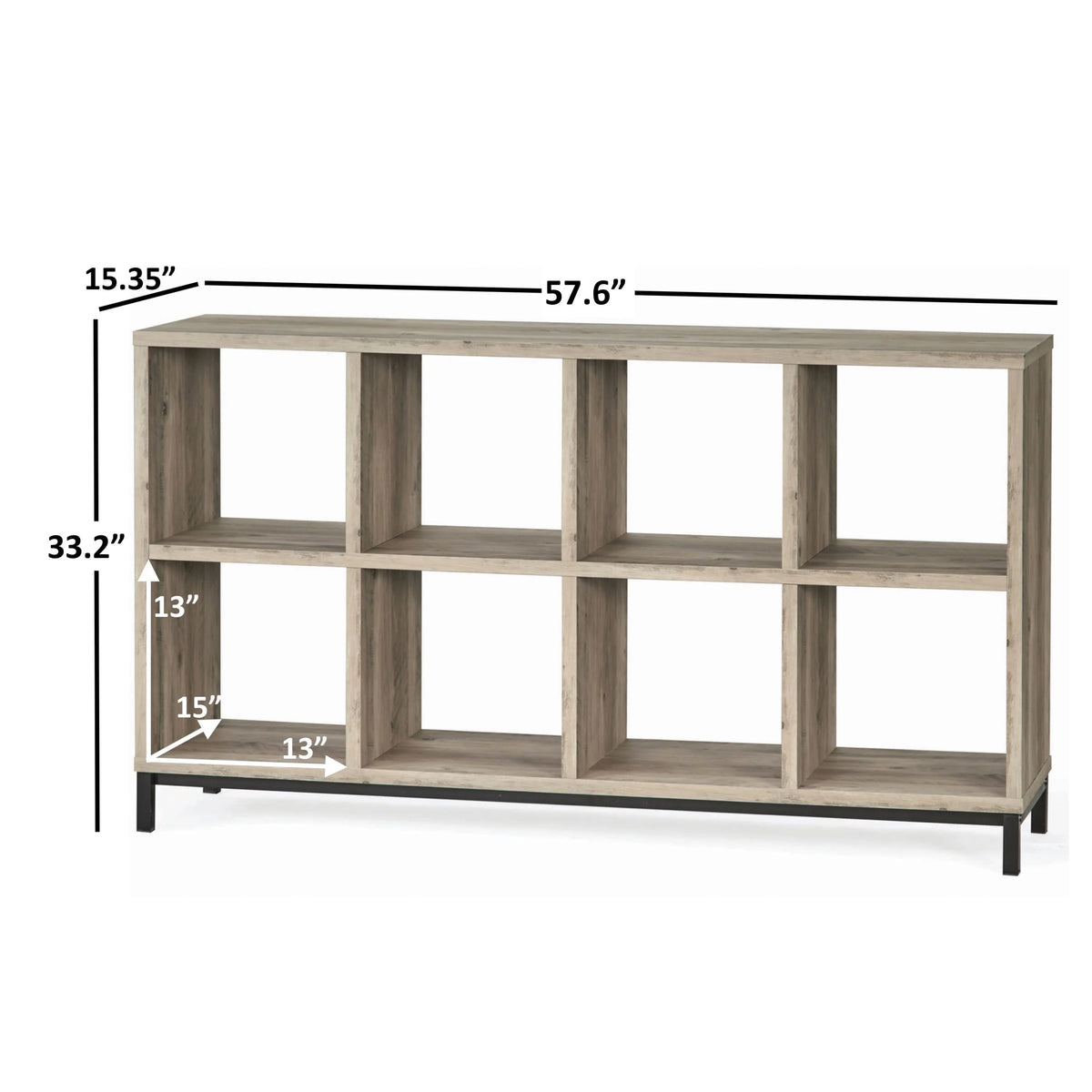 8 Cube Organizer with Metal Base U553146
