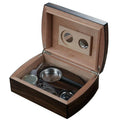 Wood Humidor Gift Set with Ashtray and Cutter H152