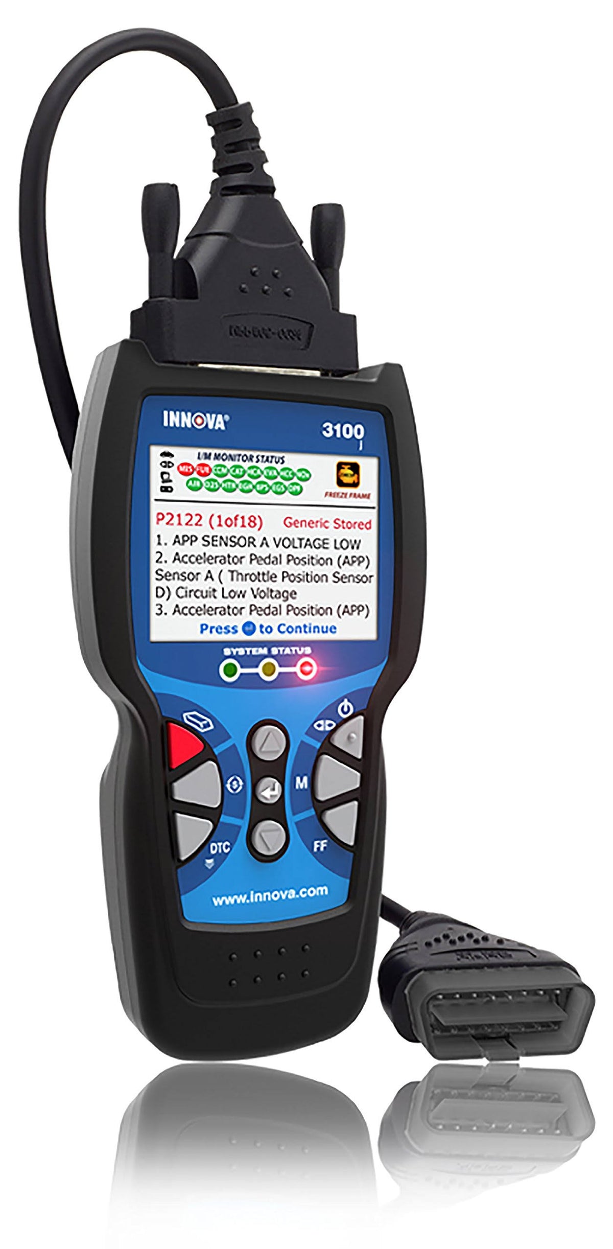 Diagnostic Code Reader Scan Tool with ABS and Srs U24560