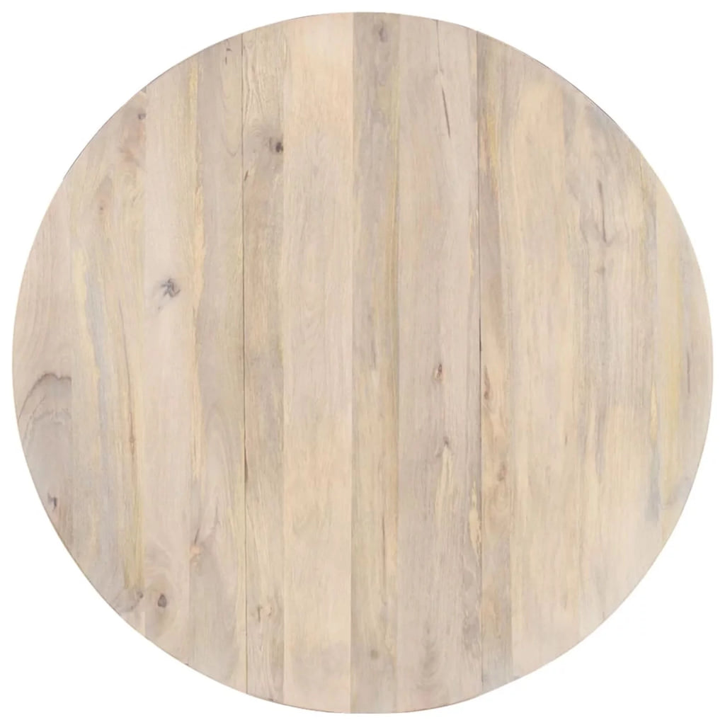 Round Solid Mango Wood Dining Table C129724