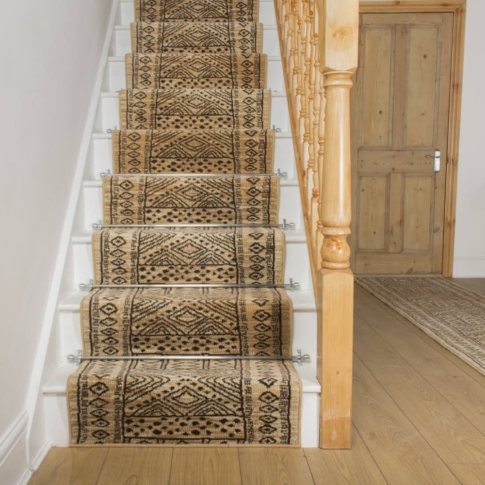 Afrikans Berber Stair Carpet Runner 14 foot A97595