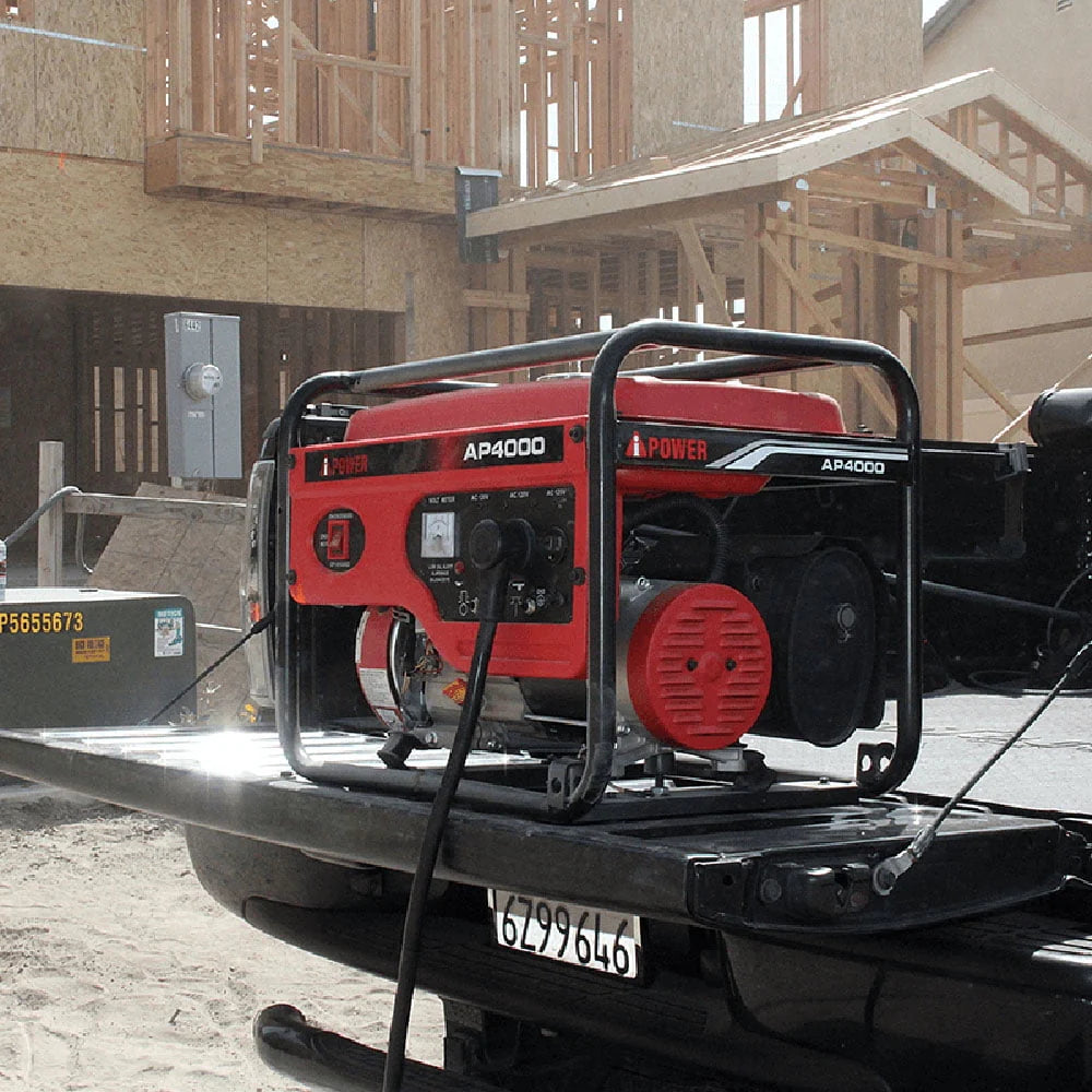 4000W Gasoline Generator With Wheel Kit D14965