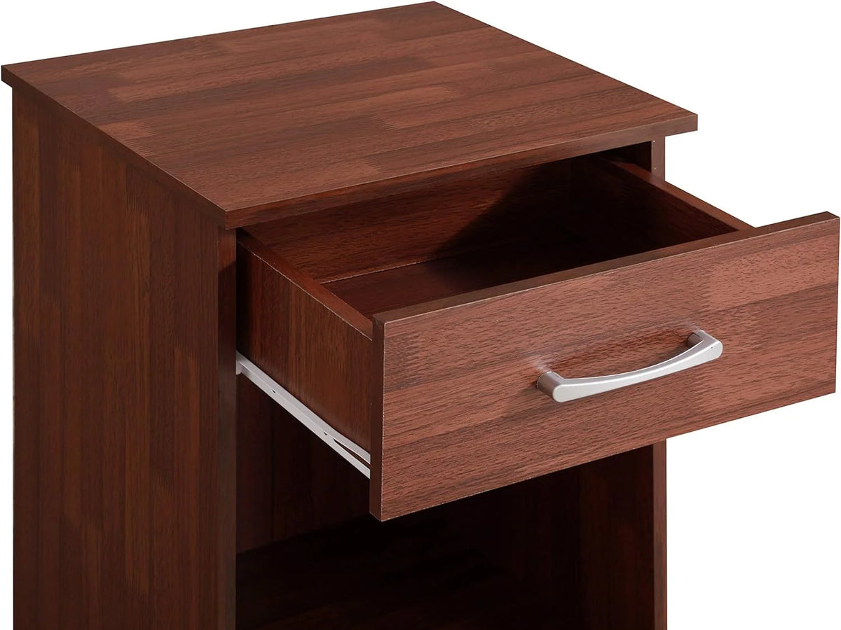 1 Drawer Cherry Nightstand W5475