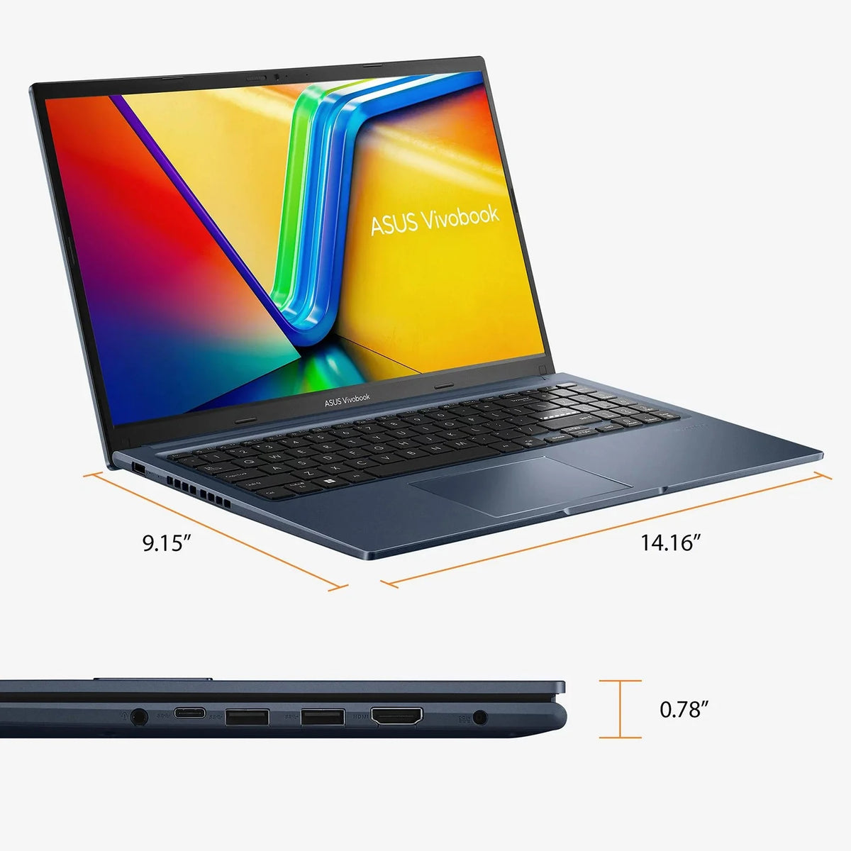 15.6” FHD Touchscreen 12th Gen Intel i7 Laptop H9923