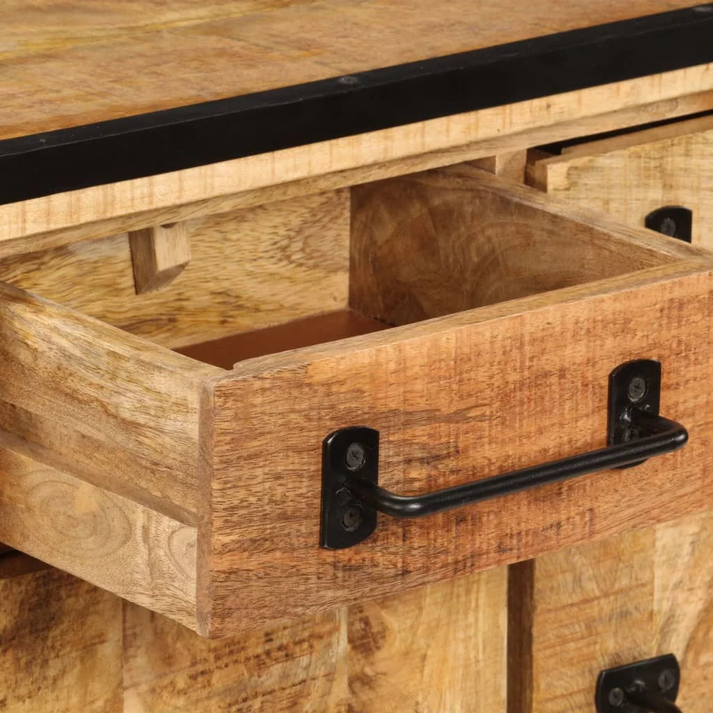TV Cabinet with Drawers Solid Mango Wood B192
