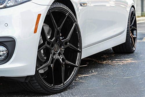 20 Inch Set of 4 Black Wheels Q239