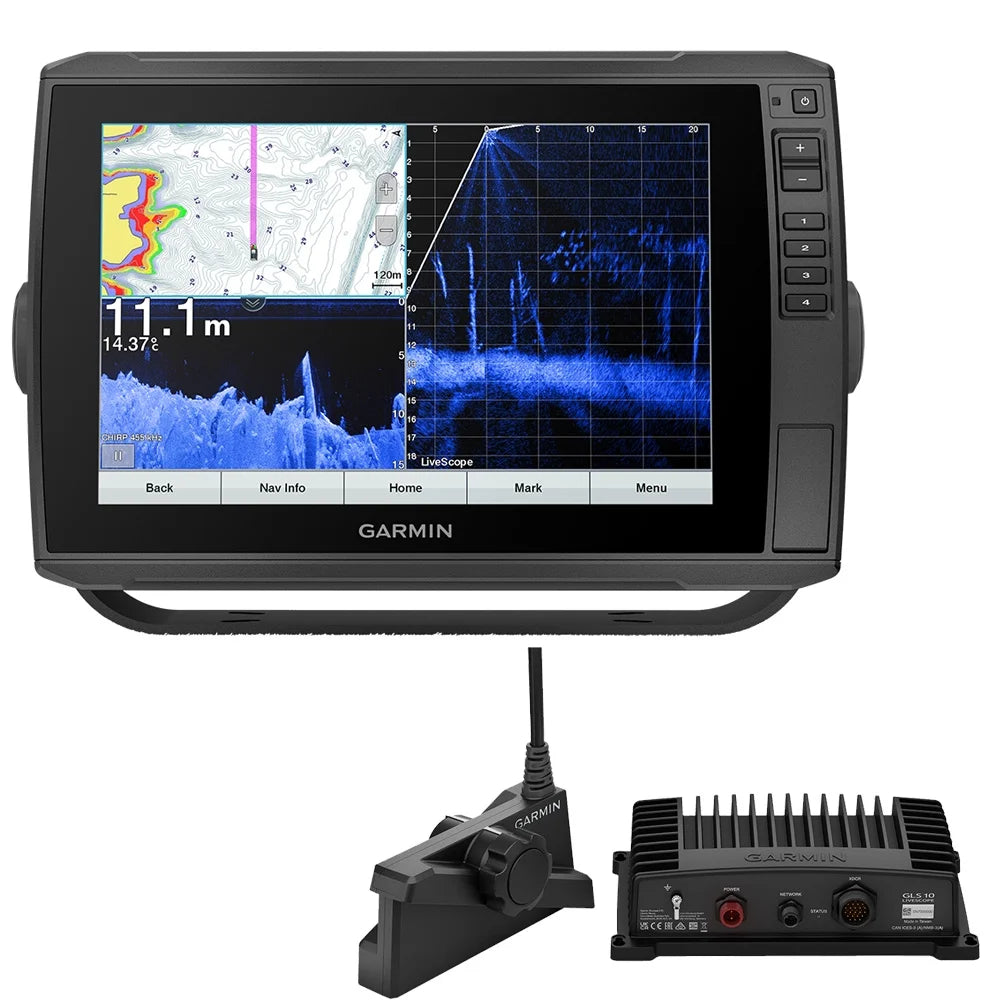 ECHOMAP ULTRA 102SV & LIVESCOPE W/LVS34 TRANSDUCER BUNDLE J7180