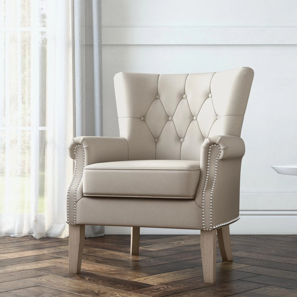 Gray Accent Chair I544