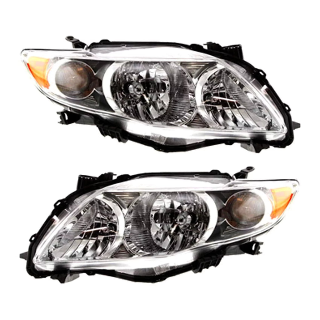 Headlight Compatible With Toyota Corolla Le Sedan 2009-2010 H492