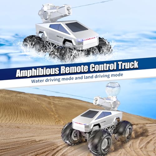 Remote Control Car 2.4GHz 4WD Amphibious Off-Road Monster Truck Z830