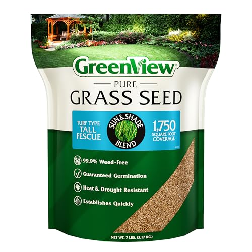 Pure Grass Seed Tall Fescue Sun & Shade Blend 20 lb. Bag F119667