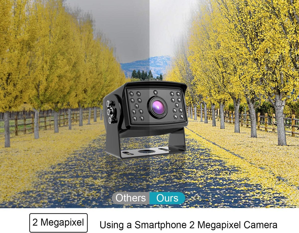 9'' 1080P Backup Camera System Kit with IP69 Waterproof Rear View Camera R396848