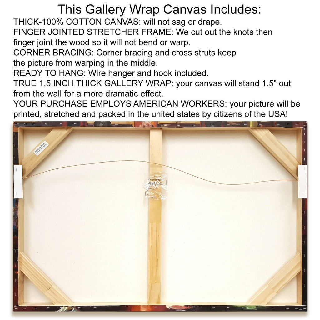 39x22 x 13x22 Giclee on Gallery Wrap Canvas S327