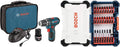 12V 3/8 Inch Two Speed Cordless Drill Set with Batteries A243