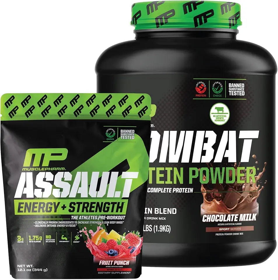 Chocolate Protein and Fruit Punch Preworkout J91152