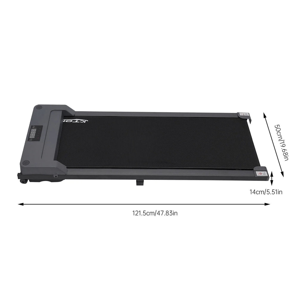Portable Under Desk Treadmill with Remote Control and LED Display Pink A1053