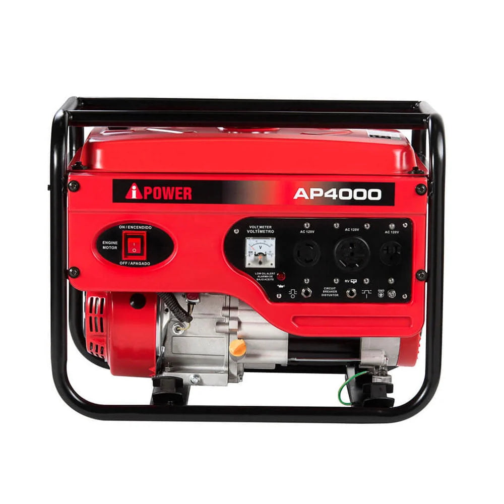 4000W Gasoline Generator With Wheel Kit D14965